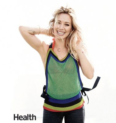 Servizio fotografico di Cliff Watts per Health (Dicembere 2014)
Health Magazine dedica la copertina di Dicembere a Hilary Duff
