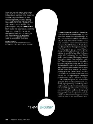 Rivista Redbook, Aprile 2017
Parole chiave: intervista