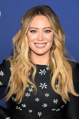 Hilary all'evento Disney
