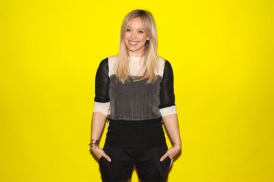 Hilary Duff durante l'intervista per BuzzFeed
