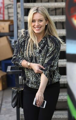 Hilary Duff e il suo manager musicale Andre Recke
