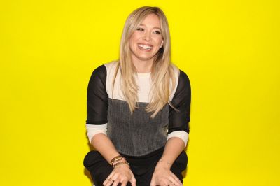Hilary Duff durante l'intervista per BuzzFeed
