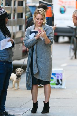 Hilary Duff sul set di Younger
