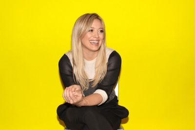 Hilary Duff durante l'intervista per BuzzFeed
