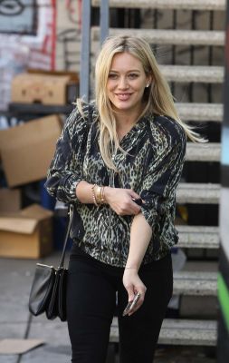 Hilary Duff e il suo manager musicale Andre Recke
