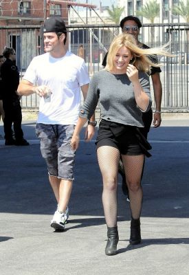 Hilary Duff ai Teen Choice Awards 2014
Hilary Duff sul set del video musicale di "All About You"
