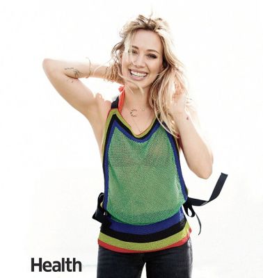 Servizio fotografico di Cliff Watts per Health (Dicembere 2014)
Health Magazine dedica la copertina di Dicembere a Hilary Duff
