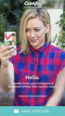 Servizio fotografico per Casetify
Hilary Duff Ã¨ la nuova testimonial di Casetify
