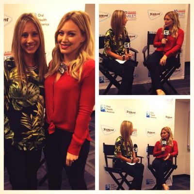 Hilary Duff al 10Â° anniversario di SAA (15/9/14)
Hilary Duff ha partecipato al 10Â° anniversario dell'iniziativa "Smiles Across America", organizzato da Trident Gum e Oral Health America
