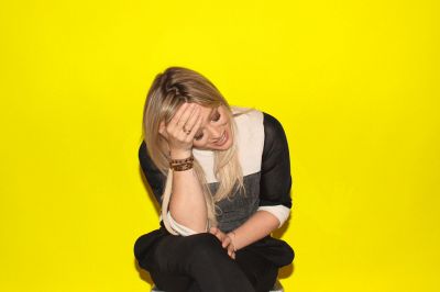 Hilary Duff durante l'intervista per BuzzFeed
