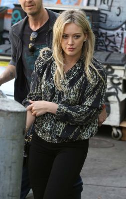 Hilary Duff e il suo manager musicale Andre Recke
