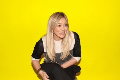 Hilary Duff durante l'intervista per BuzzFeed
