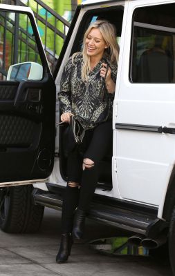 Hilary Duff e il suo manager musicale Andre Recke
