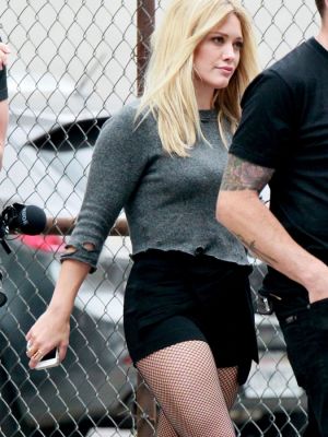 Sul set di All About You (4/9/2014)
Hilary Duff sul set del video musicale di "All About You"
