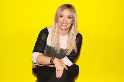 Hilary Duff durante l'intervista per BuzzFeed
