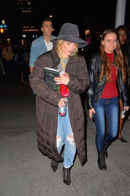 Hilary Duff sul set di Younger
