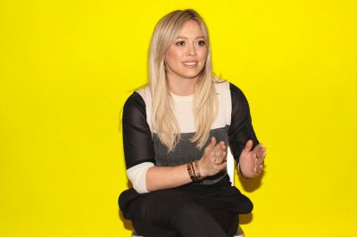 Hilary Duff durante l'intervista per BuzzFeed
