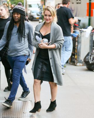 Hilary Duff sul set di Younger
