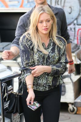 Hilary Duff e il suo manager musicale Andre Recke

