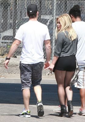 Sul set di All About You (4/9/2014)
Hilary Duff sul set del video musicale di "All About You"
