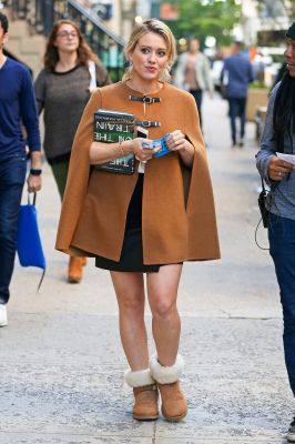 Hilary Duff sul set di Younger
