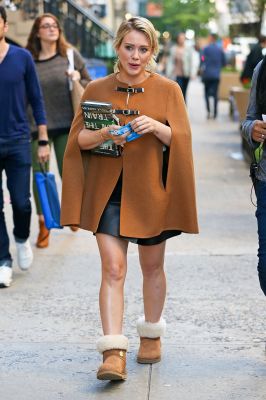 Hilary Duff sul set di Younger
