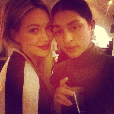 Hilary Duff e Naria Nair
