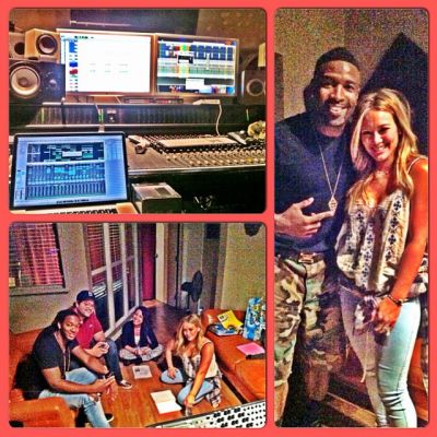 In studio con Prince Vince, Tearce Kizzo, David Quinones e Mariel Jessica Anne (26/9/13)
