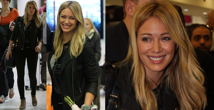 Hilary Duff aeroporto Sydney 7 settembre