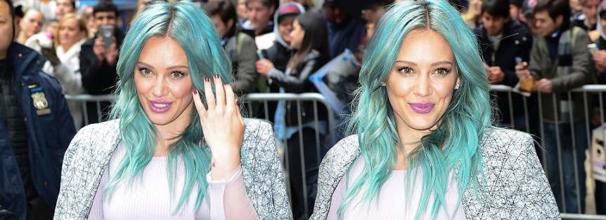 Hilary Duff Good Morning America Abc Studios New York