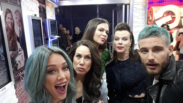 Il cast della serie tv Younger a Good Morning America