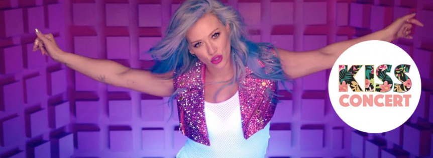 Hilary Duff al Kiss Concert 2015 canta Sparks