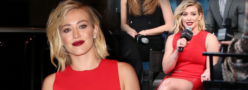 Hilary Duff da AOL Build Intervista cast Younger