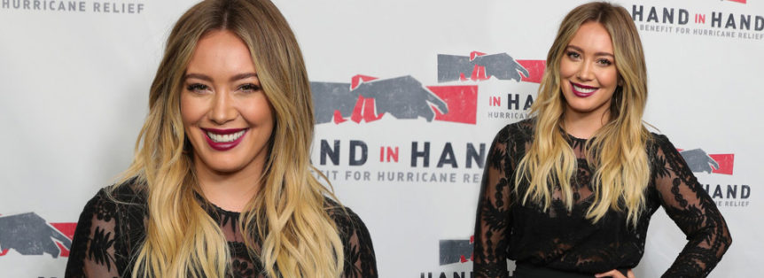Hand in Hand hilary duff 2017 hurricane